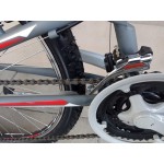 юношески мтв велосипед графит FC3 INTERBIKE 24 цола преден и заден амортисьори юношески мтв велосипед графит FC3 INTERBIKE 24 цола преден и заден амортисьори